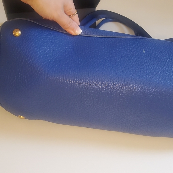 Prada vitello 2way blue bag - Picture 10 of 13